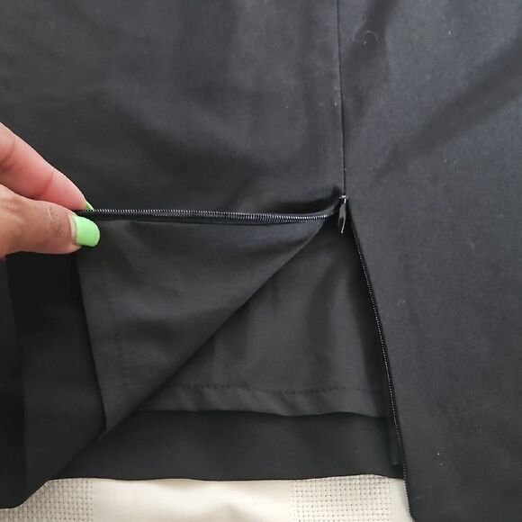 Black Label Black Knee-Length Pencil Skirt - Picture 11 of 16